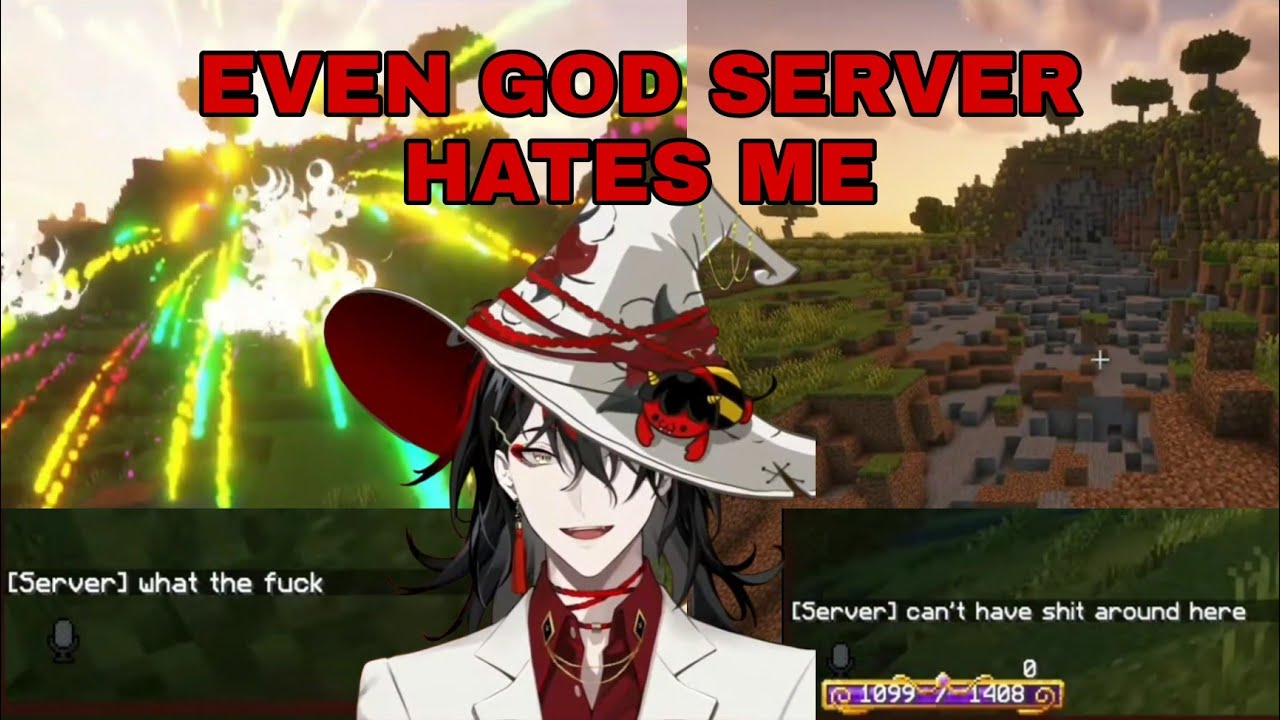 Бог Майнкрафт ненавидит Vox LMAO | 【NIJISANJI EN】| Vox Akuma