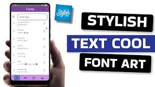 Best Free Stylish Text Cool Font Art App for Android screenshot 2