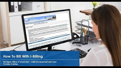 CDC Providers - How to Bill with I-Billing