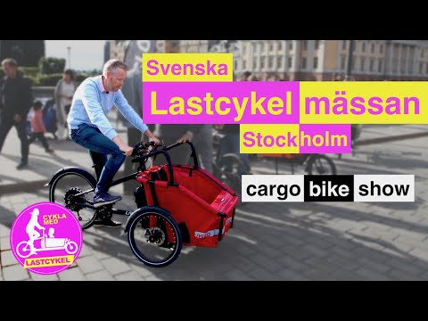 Lastcykelmässan Sweden Cargo bike show (ENG subtitles) @cyklamedlastcykel3882