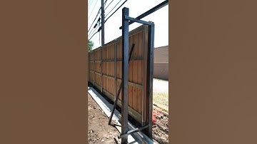 diy custom slide gate