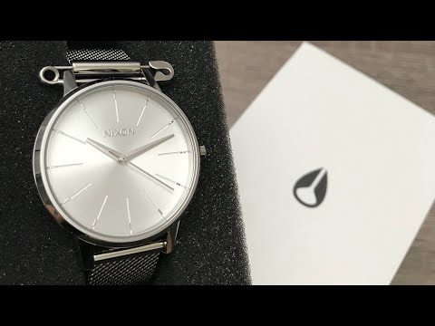 Nixon Kensington Milanese Silver / Safety Ladies Watch A12293225 (Unboxing) @UnboxWatches