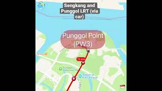 Sengkang and Punggol LRT Animation Map