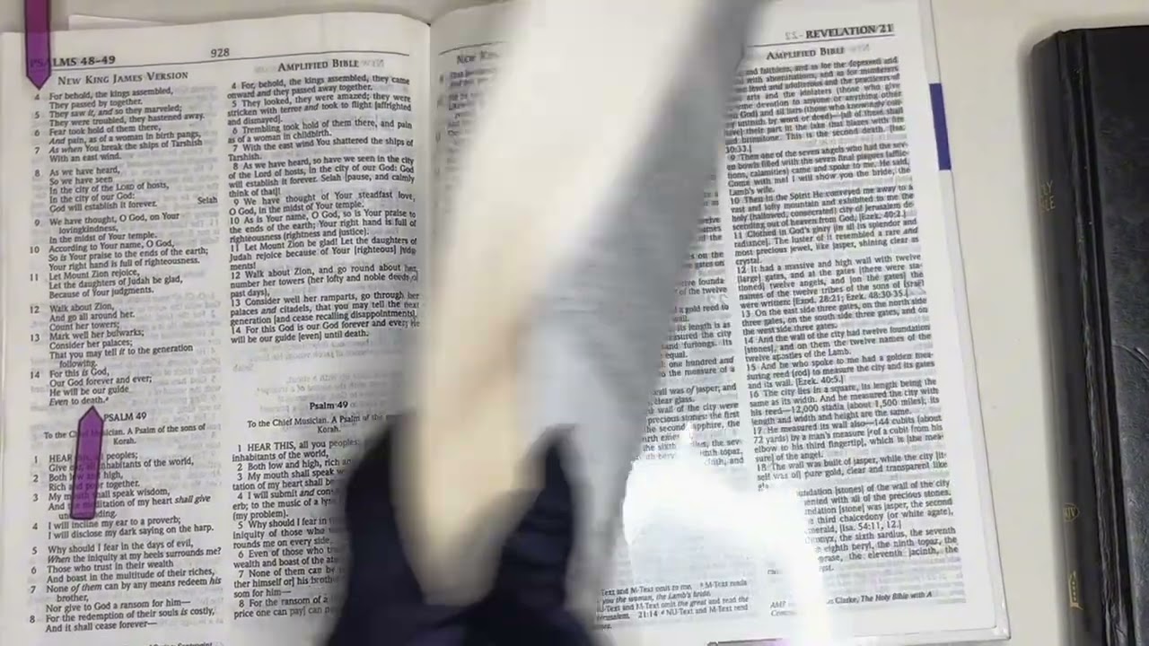 Your DAILY BREAD: THE BIBLE:12/30/25 Psalm 48, Revelation 21:1-27. 