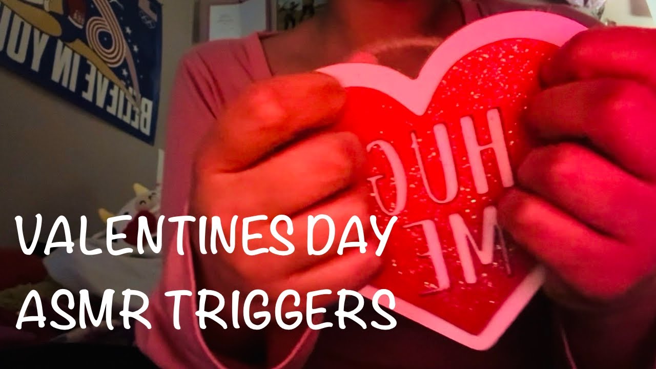 ASMR | Valentine’s Day themed triggers - lofi, no talking