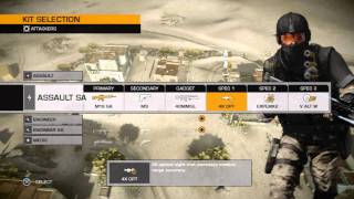 BF:BC2 GameBattles | SwM vs RnG Attacking on Atacama Desert 3rd Map
