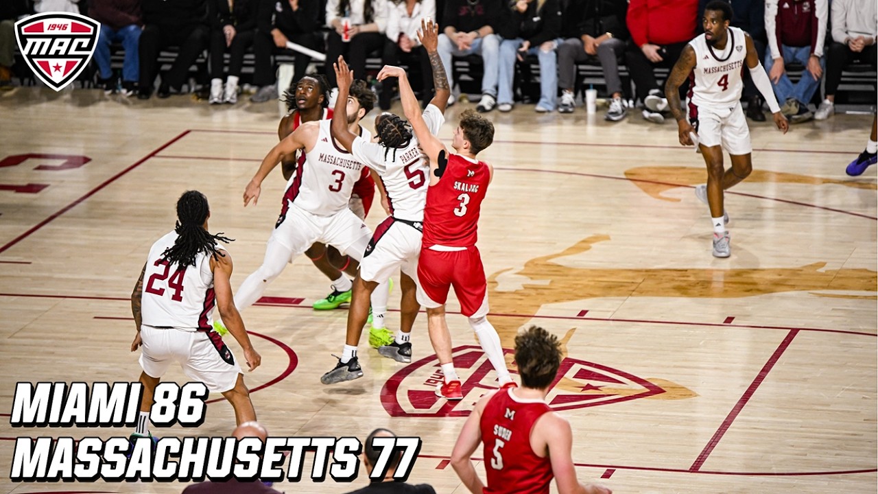 MAC MBB: No. 22 Miami Highlights vs. UMass | 2.17.26