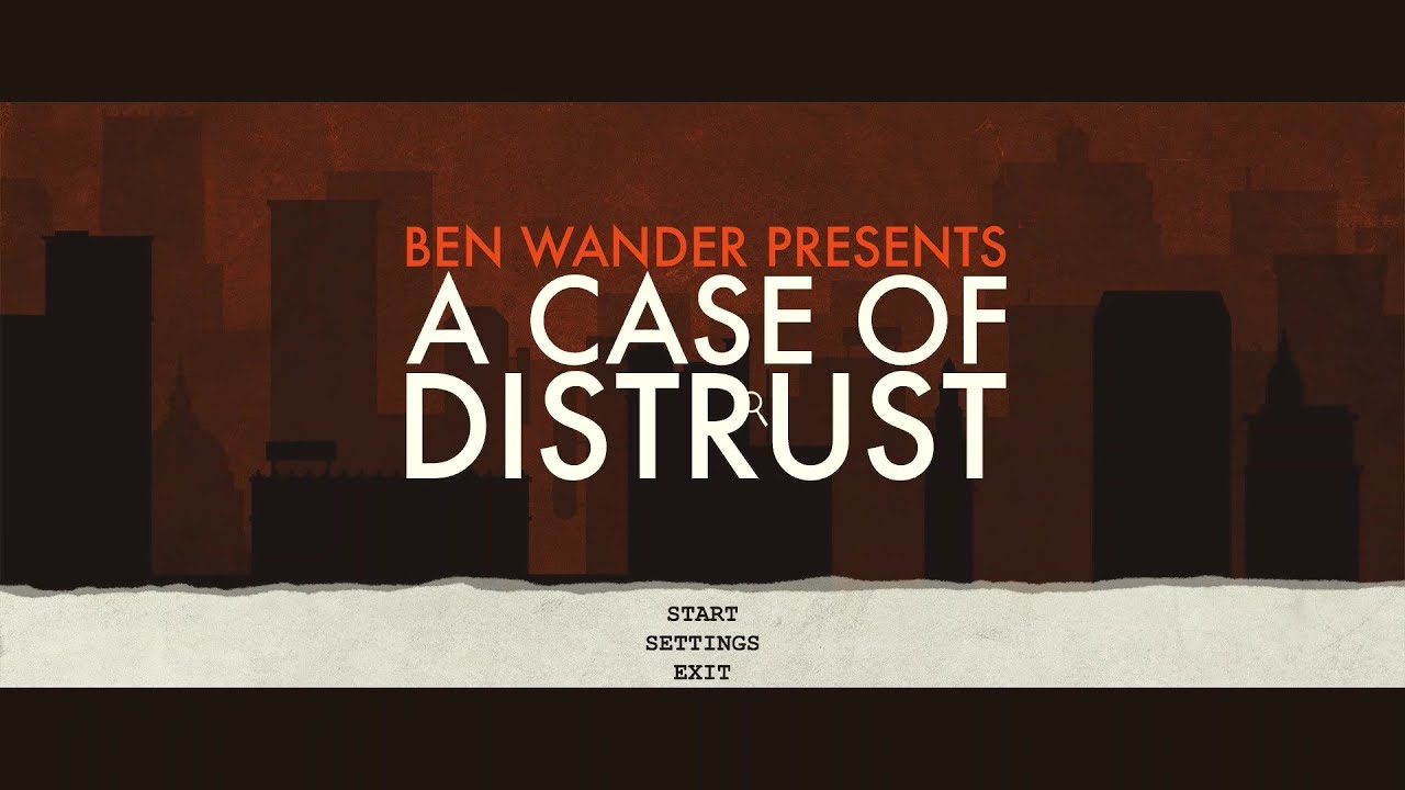 A Case of Distrust Ep  1