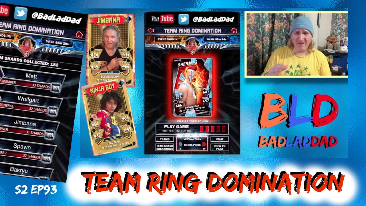 WWE SuperCard 2:93 : Team Ring Domination