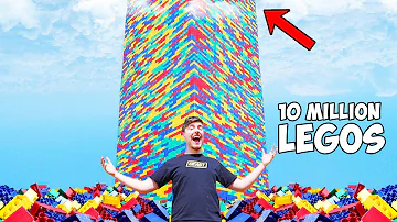 I Built The World's Largest Lego Tower