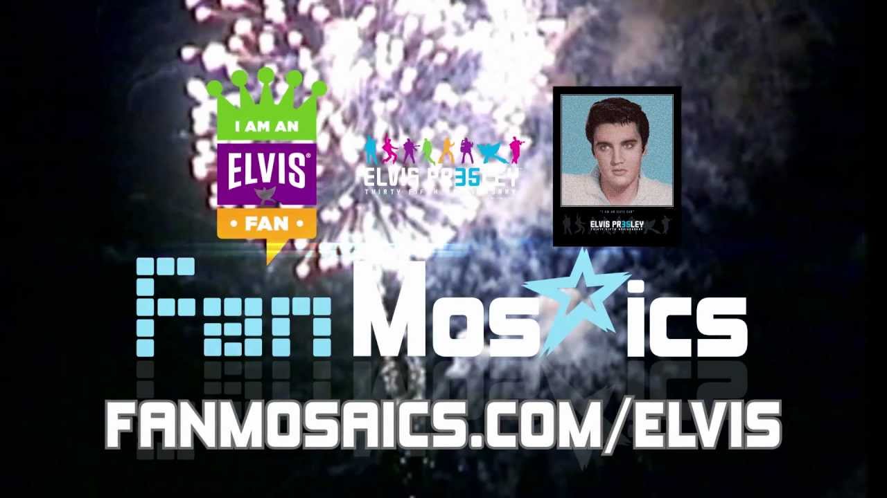 Elvis Presley 35th Anniversary Fan Mosaics