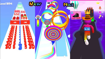 layer man vs giant rush vs number master max level new math