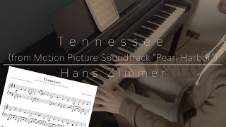 Tennessee (@HansZimmer) [from "Pearl Harbor"]  Piano Cover + Sheet Music - Carmine De Martino