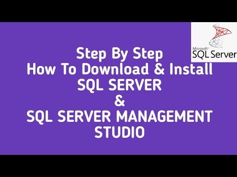 How to Download and Install SSMS Sql Server Management Studio in 2021