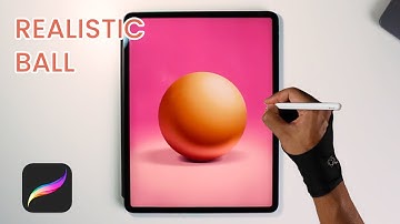 Realistic Ball Illustration | Procreate Tutorial