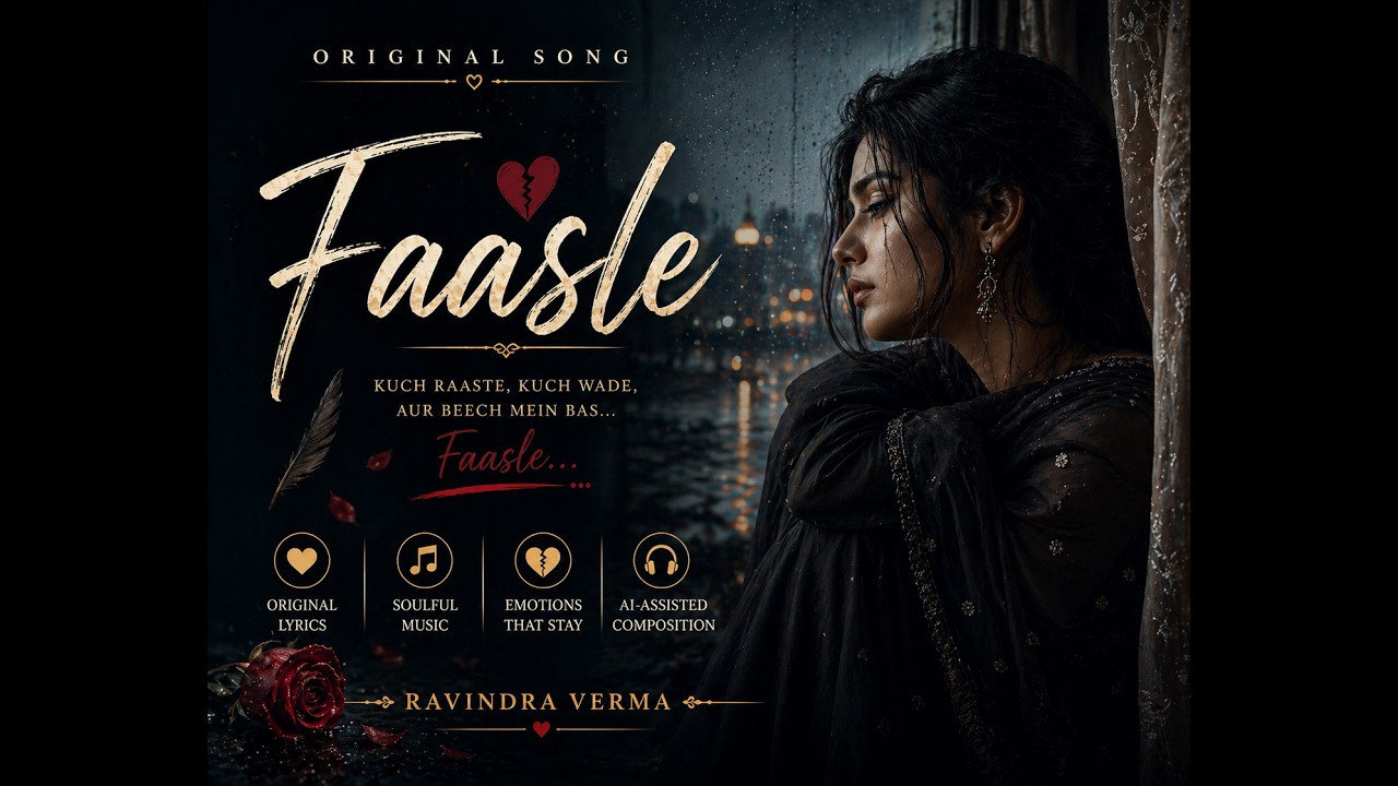 👉 Faasle – Dil ne ye socha na tha 💔 | Sad Love Song #aaftaab
