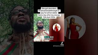 Financial breakthrough same day after my energy