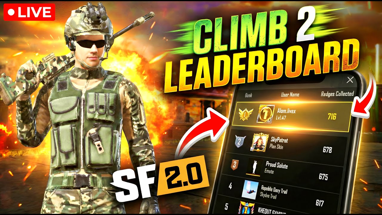 ScarFall 2.0 Republic Day Special Event 🇮🇳 | Top 10 Unique Reward 🔥 | Leaderboard Push |AlamLiveX