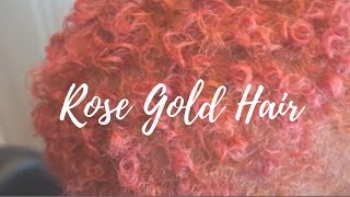 Rose Gold Hair Tutorial | Lighten + Tone Dark Hair | Color Short Hair at Home screenshot 3