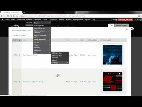 Drupal 7 Commerce Product Import Tutorial using Commerce Feeds