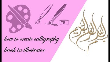 How to Create Calligraphy Brush in Adobe Illustrator | Easy Brush Design Tutorial 2025