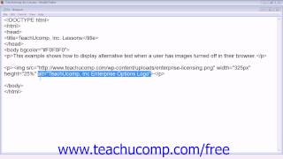 HTML5 and CSS3 Tutorial Alternative (ALT) Text Training Lesson 8.4
