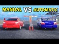 Manual vs Automatic Transmission - Which is FASTER?