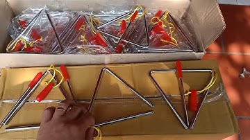 BÁN SỈ MÀNH CHUÔNG TAM GIÁC TRIANGLE 15 CM - TP HCM 0947.310.263