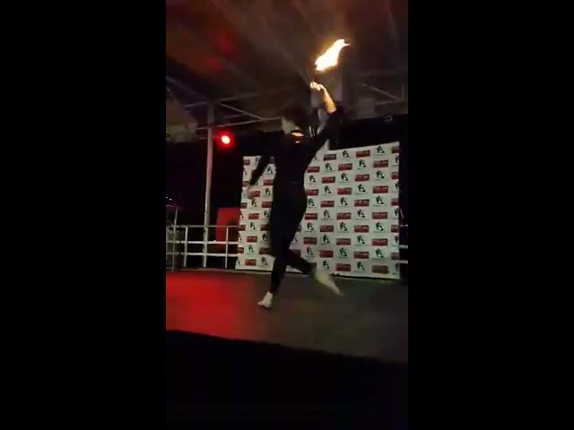 Amazing Fire Dance Duet