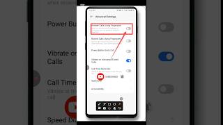 How to attend a call with fingerprint #shorts