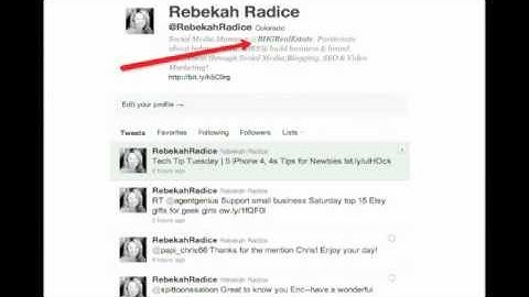 Optimize Your Twitter Profile