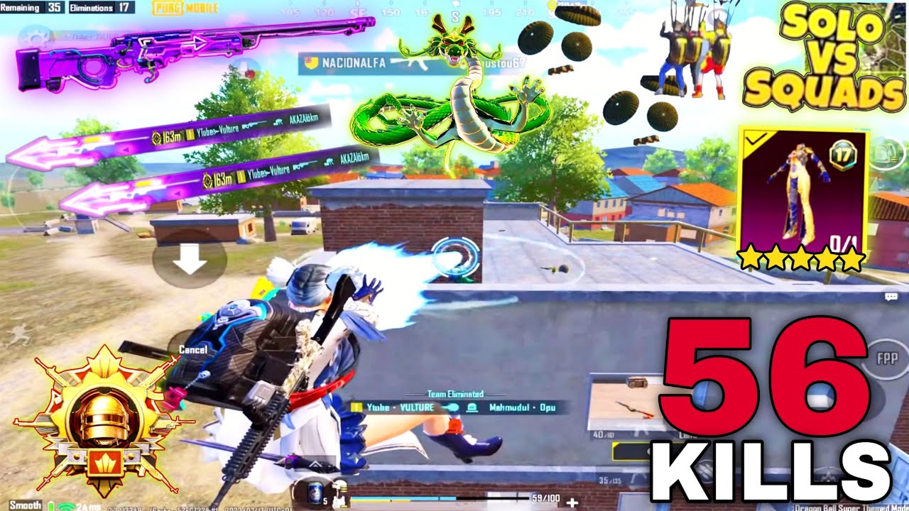 56 KILLS!!😍IPad m2 pro Best Aggressive Rush Gameplay With Lavish Pageantry Set🔥😱
