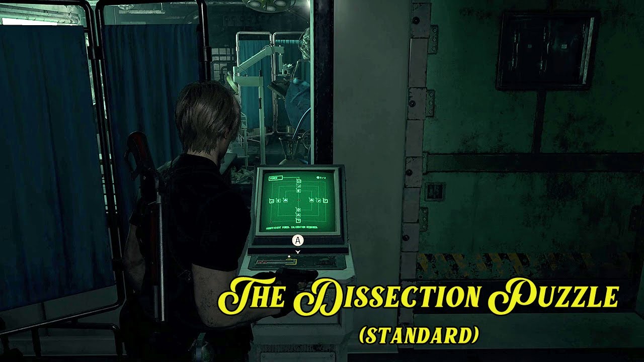 Resident Evil 4 Remake - The Dissection Puzzle (Standard)