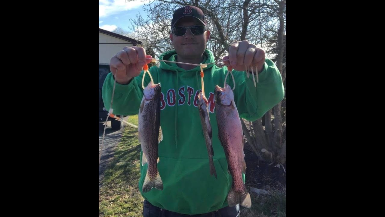 Maryland Trout Fishing March 2020, catching a few Rainbow Trout YouTube