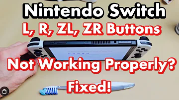 L (ZL) or R (ZR) Buttons Not Working Properly on Nintendo Switch? Easy Fixes!