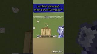I Crafted Minecraft's Most Powerful Weapon