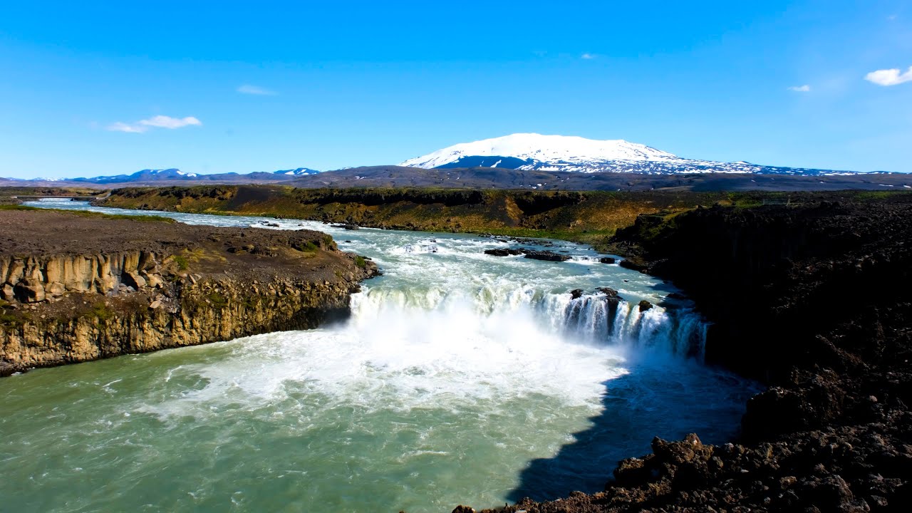 Thjofafoss Waterfall,   Iceland Hidden Gems ( Þjófafoss ) — Þjófafoss, Iceland — video poster