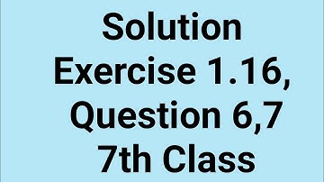 Ex #1.16,Q # 6,7, 7th class|zakat calculation