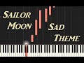 Sailor Moon - Sad Theme Piano Tutorial Synthesia