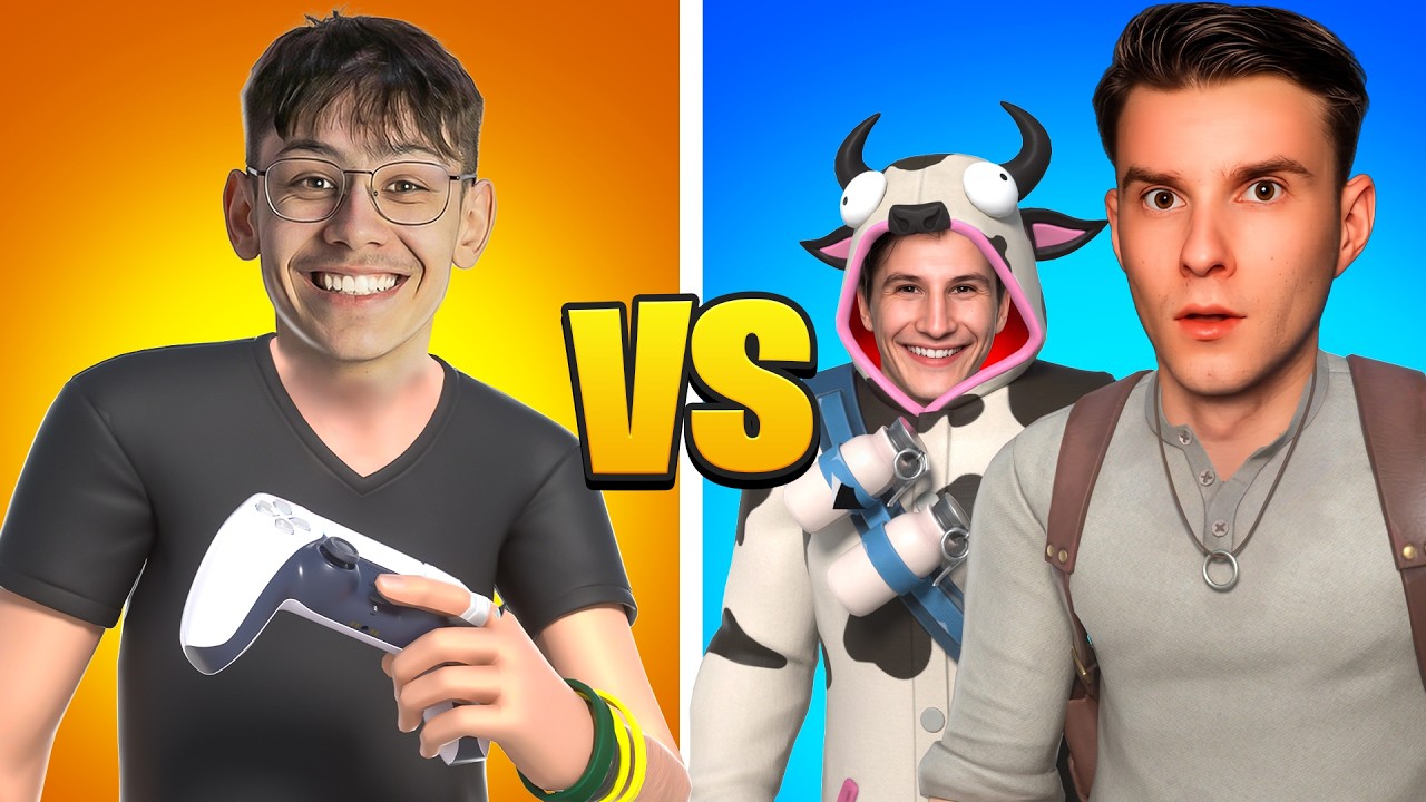 Letshe spielt in Unterzahl gegen zwei YouTuber