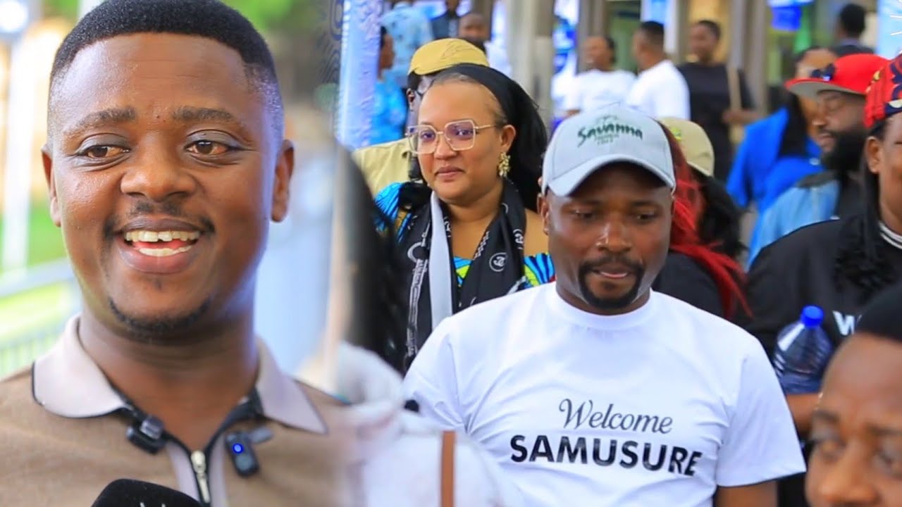 SAMUSURE Atunguwe n'Abagore benshi kuri AIRPORT🤗😭AGARUTSE MU RWANDA YISHIMYE😁😇