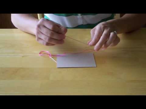 How To Video: Hand Stitched Greeting Card