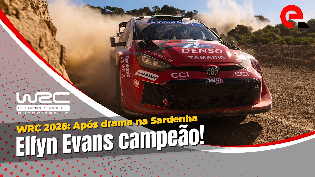 Evans campeão após drama na Sardenha!