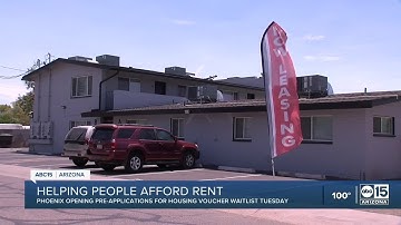 Phoenix to open pre-applications for Housing Choice Vouchers