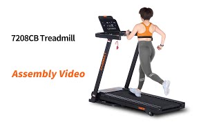 GYMOST Treadmill Assembly Video NO 7208CB