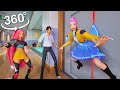 360° VR K-Pop Demon Hunter Rumi Trapped in a Lift 😱 | 8K