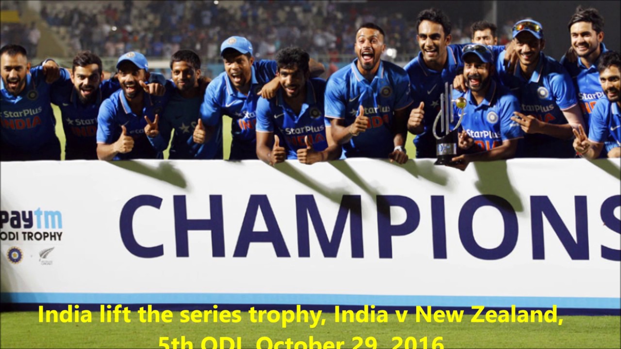 India VS New Zealand 5th ODI match//Highlights - YouTube