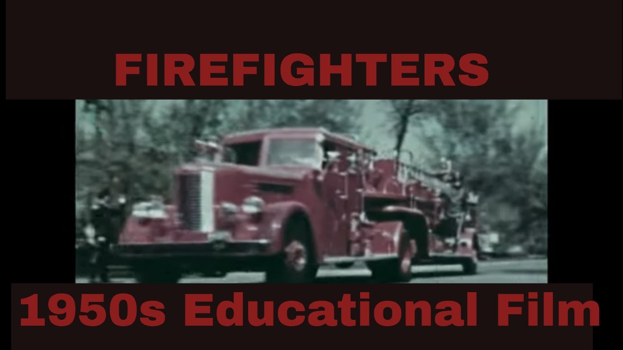 FIREFIGHTERS  1950s EDUCATIONAL FILM  EVANSTON, ILLINOIS  45954