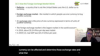 Ch. 16 Exchange Rates and International Capital Flows