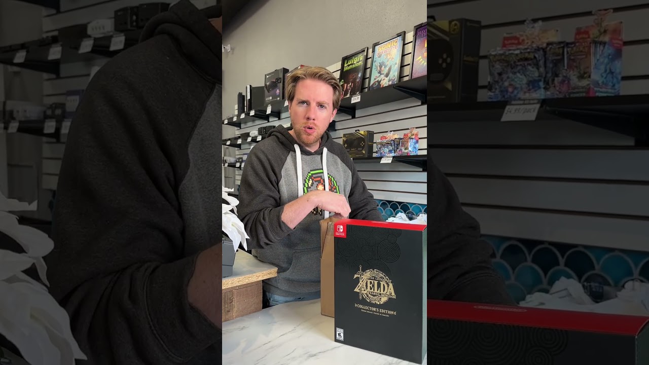 Back in Stock 👀 — Legend of Zelda: Tears of the Kingdom Collector’s Edition for Nintendo Switch